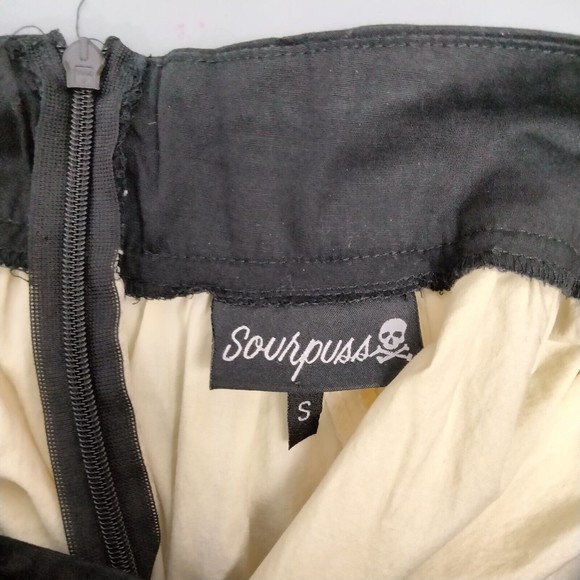 Sourpuss Circus Skirt Sideshow Swing Knee Length Multicolor Womens Size Small - Picture 8 of 9